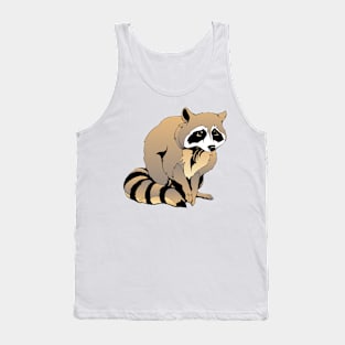 Cute Raccoon Tank Top